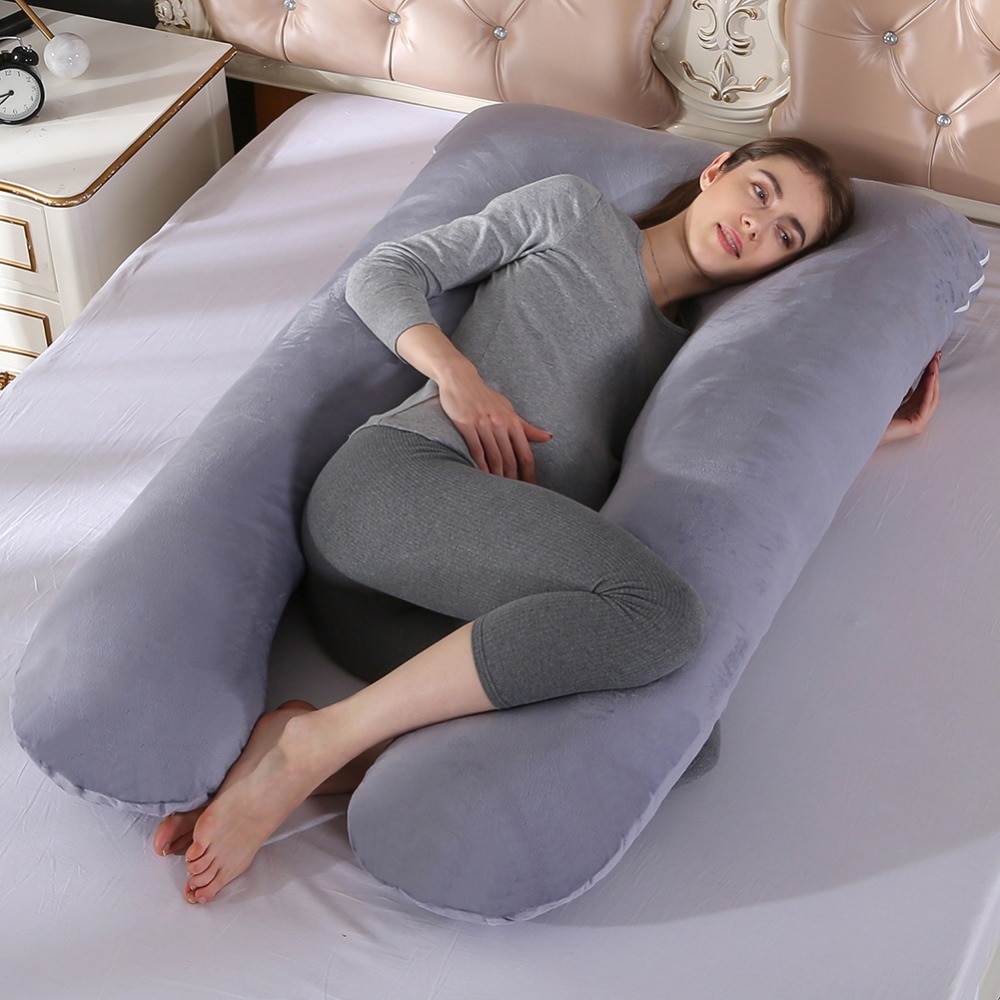 Women's U-Shaped Pregnancy Pillow